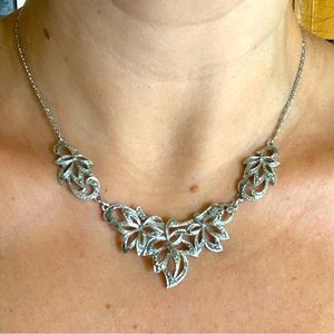 Sterling silver vintage necklace